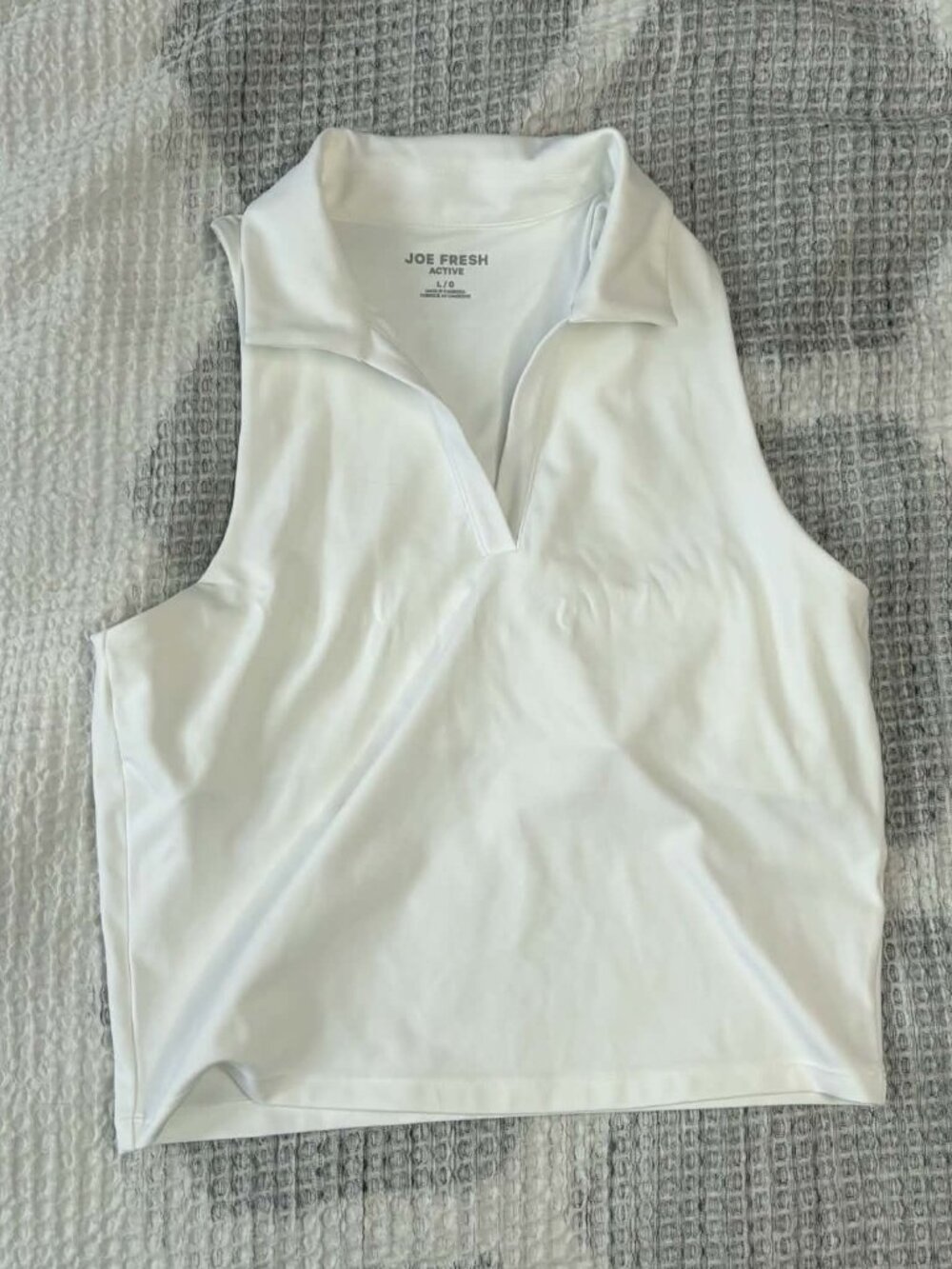White Tennis Top For Outdoor Activities
